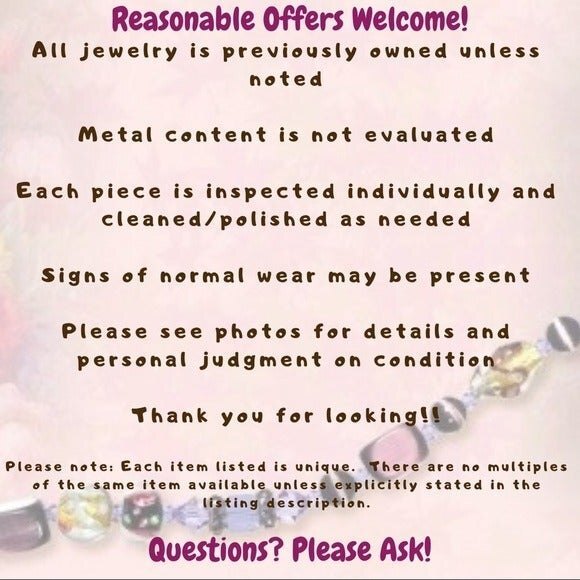 Faceted Prism Pendant Necklace on a Black Cord - Picture 5 of 5